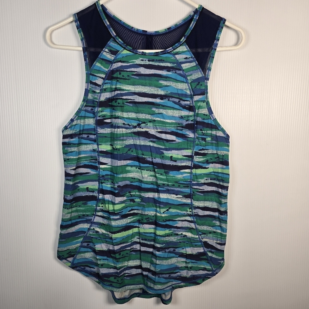Lululemon Womens Sculpt Tank In Seven Wonders Multi/Hero Blue Measures Like 6-8 - Picture 2 of 11